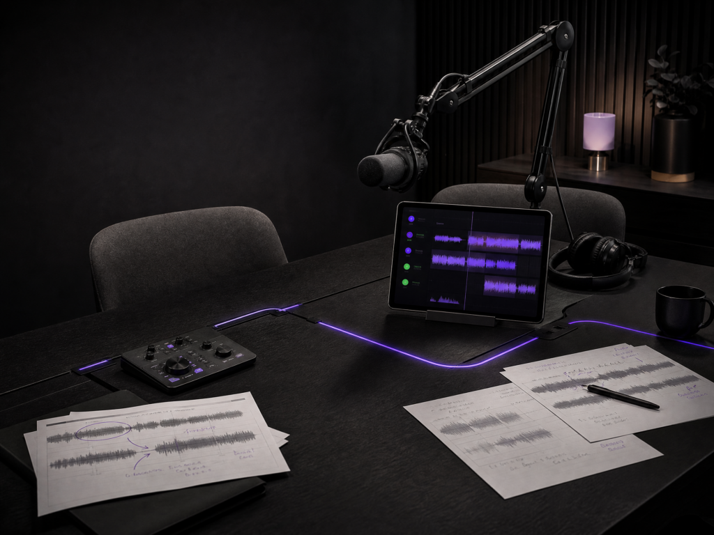 PodCore Zusammenarbeit im Produktionskontext