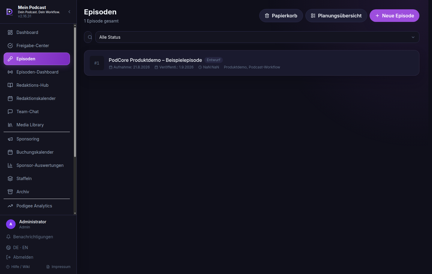 PodCore Monatsabo – Bild 4